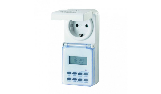 Electraline 59506 Digital outdoor german timer IP44 max 35000w 220-240vac / 16A / 50hz