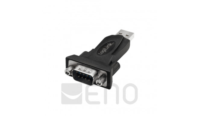LogiLink USB 2.0 Adapter USB-A(m) zu DB9(RS232)(M)