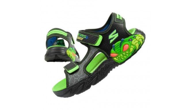 Skechers Jr 400614L/BKLM sandals (36)