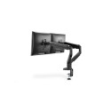 Digitus | Desk Mount | Universal Dual Monitor Mount with Gas Spring and Clamp Mount | Swivel, height