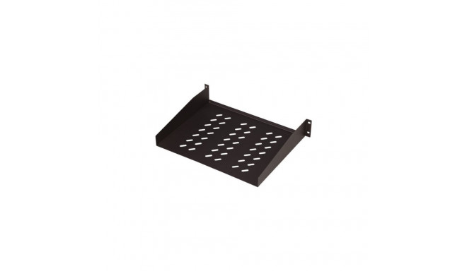 Digitus fikseeritud riiul rackidele DN-19 TRAY-2-55-SW must