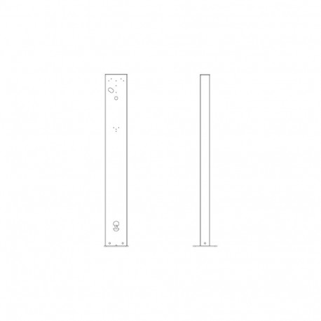 Wallbox | Eiffel Basic Mono jalus Pulsar-seeriale
