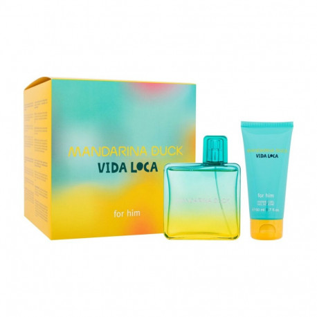 Mandarina Duck Vida Loca Eau de Toilette (100ml) (Edt 100 ml + Shower Gel 50 ml)