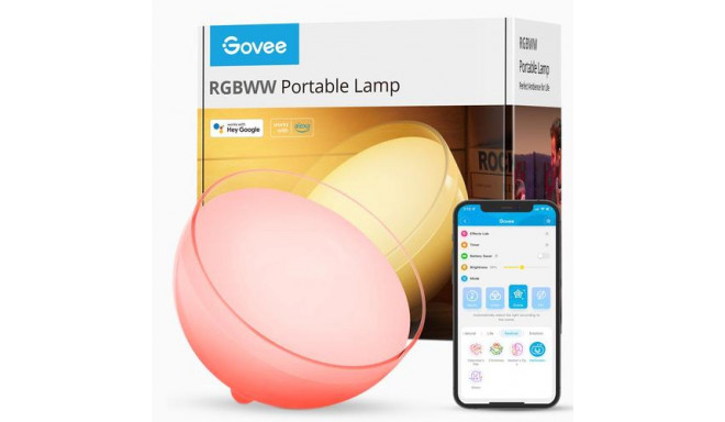 Govee Ambient RGBWW Portable Table Lamp Smart table lamp Bluetooth