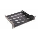 Equip Fixed Shelf 10&#039;, 1U, 200MM, Black