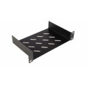 Equip Fixed Shelf 10&#039;, 1U, 150MM, Black