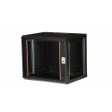 Equip Pro Mount 19&#039; Cabinet, 09U, 600X450MM, RAL9005 Black