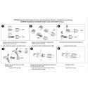 Connector RJ45 8pin Cat6 shielded - Tooless, AWG 22/1 - 26/1