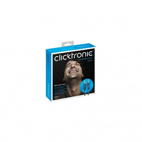 ClickTronic HQ OFC cable Jack 3,5mm - Jack 3,5mm stereo, M/M, 1m