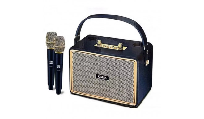 CMIK MK-4202 Portable Speaker / Karaoke system + x2 Microphone Bluetooth / USB / SD / AUX