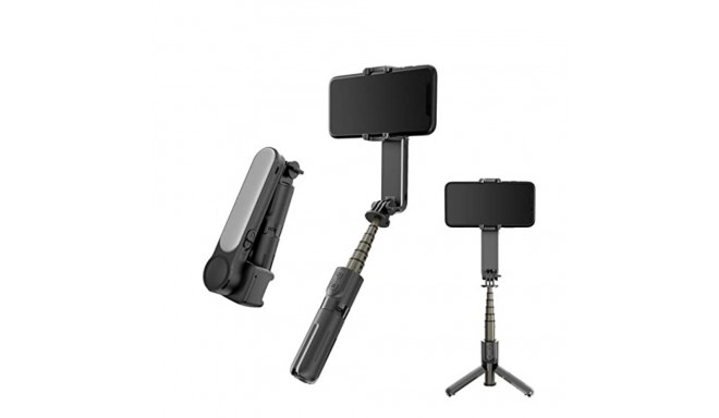Wooco L09 3in1 Gimbal 1-Axis Stabilizer LED