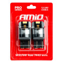 Led pirn 2tk canbus W21/5W 4X3030SMD valge 12/24V