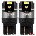 Led pirn 2tk canbus W21/5W 4X3030SMD valge 12/24V
