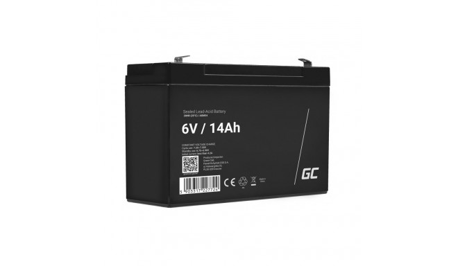 "Green Cell Ersatzbatterie AGM34 6V/14Ah"