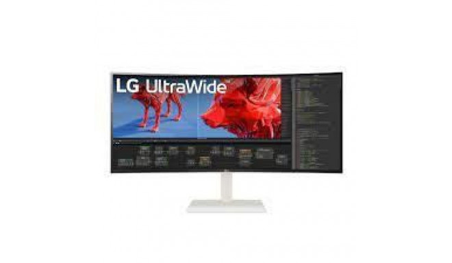 LG LCD Monitor||38WR85QC-W|37.5"|Business/Curved/21 : 9|Panel IPS|3840x1600|21:9|144 Hz|1 ms|Colour 