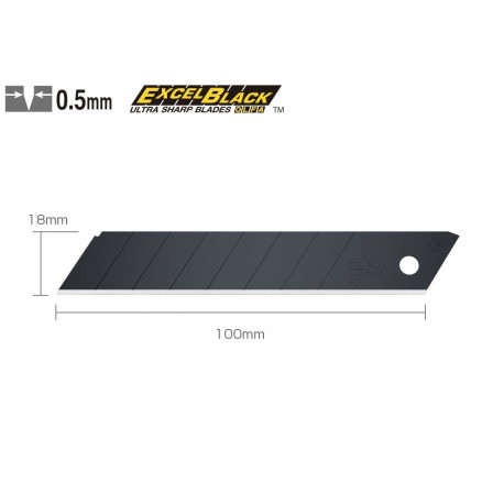 OLFA LBB-50 Knife blades, 50pcs (18mm)