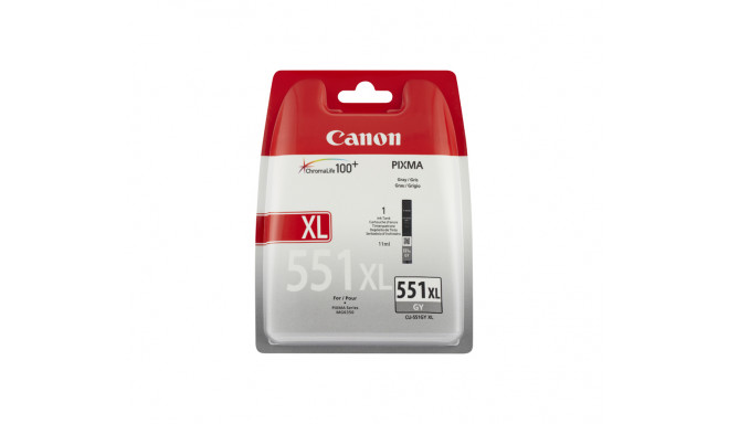 Originaalne Tindikassett Canon CLI-551XL GY w/sec Hall