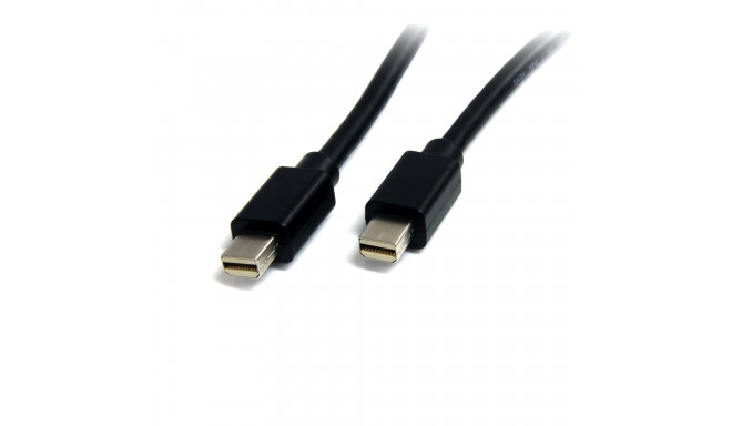 Kabelis MiniDisplayPort Startech MDISP2M              (2 m) 4K Ultra HD Melns