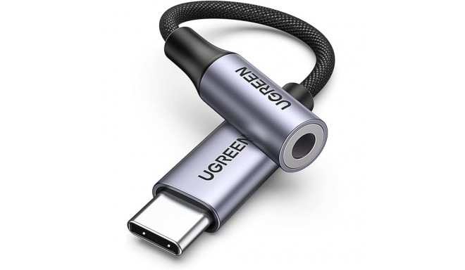 Adapter USB C pistik - 3,5 mm stereopesa AV161 UGREEN