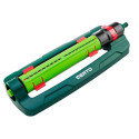 Oscillating sprinkler, 15 x 19 m spray area, 18 spray nozzles, nozzle unclogging needle