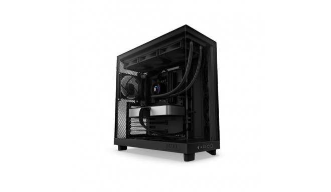 PC CASE NZXT H6 FLOW MIDI TOWER WINDOW BLACK