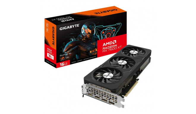 GIGABYTE Radeon RX 7600 XT GAMING OC 16G, Graphic card (RDNA 3, GDDR6, 2x DisplayPort, 2x HDMI 2.1)
