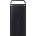 SAMSUNG Portable SSD T5 EVO 8 TB, External SSD (black/silver, USB 3.2 Gen 1 (5 Gbps))