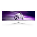 Philips Evnia 49M2C8900, gaming monitor - 48.9 -  white, DQHD, QD OLED, HDMI, DisplayPort, USB-C, cu