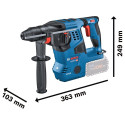 Bosch cordless hammer drill GBH 18V-28 C Professional solo, 18 volts (blue/black, without battery an