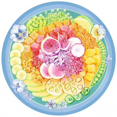 Ravensburger Puzzle Circle of Colors Poke Bowl (Pieces: 500)