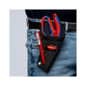 KNIPEX multi-purpose belt pouch, holster (black/red)