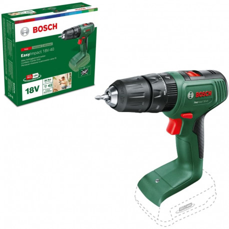 aku lööktrell EasyImpact 18V-40 ilma akuta ja laadijata POWER FOR ALL ALLIANCE, roheline/must