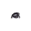 goobay Patch cable Cat6 U/UTP flat black 0,5m