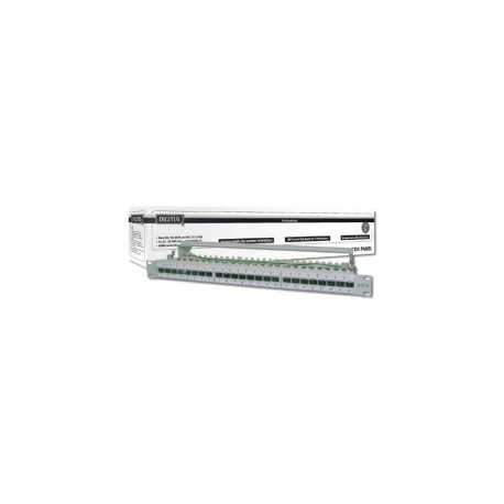 19" CAT 6a patchpaneel, hall