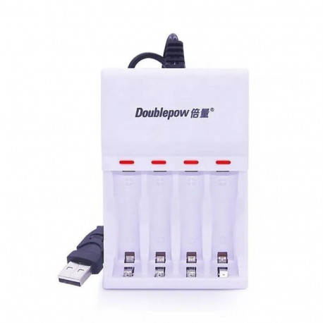 Doublepow DP-U82 4x pesad USB akulaadija 1.2V AA | AAA