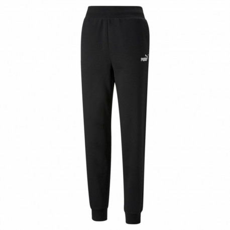 Adult's Tracksuit Bottoms Puma ESS+ Embroidery High-Waist Lady Black - M