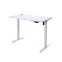 Kirjutuslaud Urban Factory EED25UF Valge Roostevaba teras 118 x 60 cm
