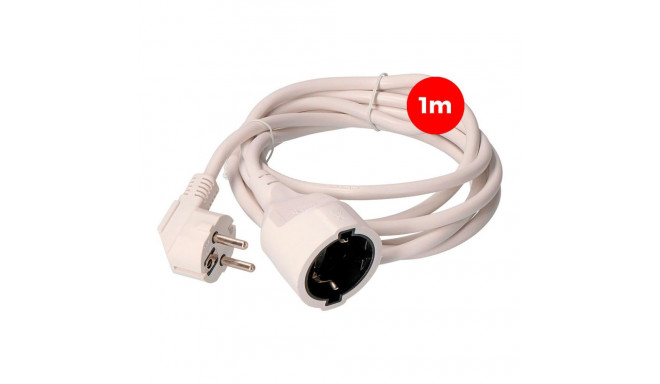 Extension Lead EDM 23200 White 1 m