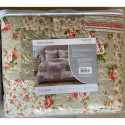 BEDSPREAD PRINTED 160X220 CM FLOWERS