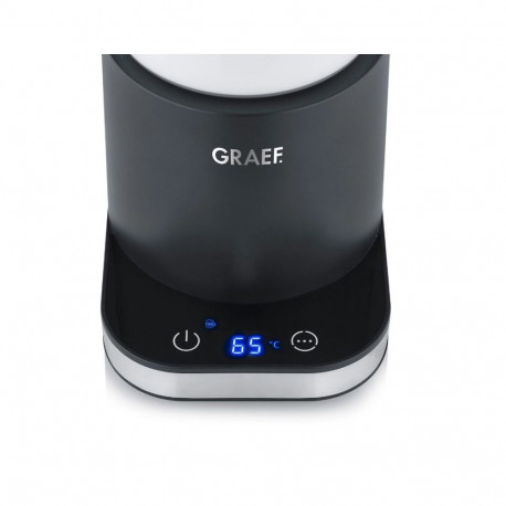 GRAEF MS902 glass milk frother, induction, black