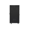 Lanberg FF01-8027-12BL rack cabinet 27U Freestanding rack Black