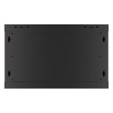 Lanberg WF01-6406-00B rack cabinet 6U Wall mounted rack Black