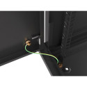 Lanberg WF01-6406-00B rack cabinet 6U Wall mounted rack Black