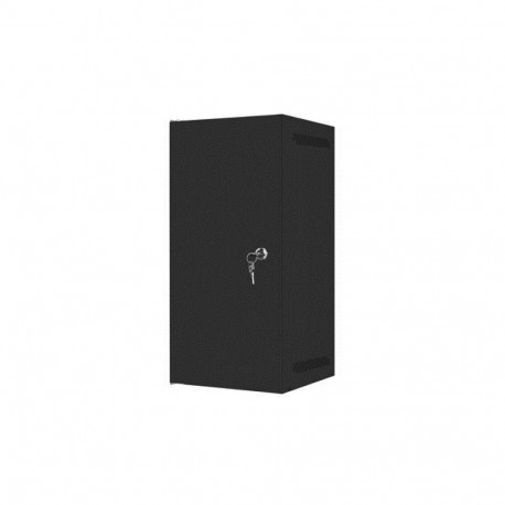 LANBERG 10" seinale paigaldatav seinakapp 12U (280x310, must)