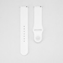 Connect 20mm Silicone Loop (S/M 110mm) White