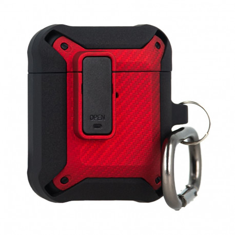 Case for Airpods / Airpods 2 Nitro red