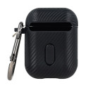 Carbon case for Airpods / Airpods 2 black
