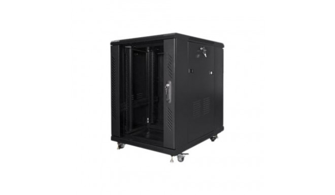 LANBERG FF01-6815-12B Lanberg vabaltseisev 19" isekokku pandav kapp 15U/ 600x800mm must