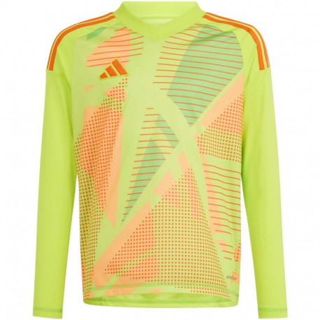 Koszulka bramkarska dla dzieci adidas Tiro 24 Competition Long Sleeve Goalkeeper limonkowa IU0294 11
