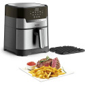 Tefal 2-in-1 Easy Fry & Grill Deluxe EY 505D, hot air fryer (stainless steel/black)